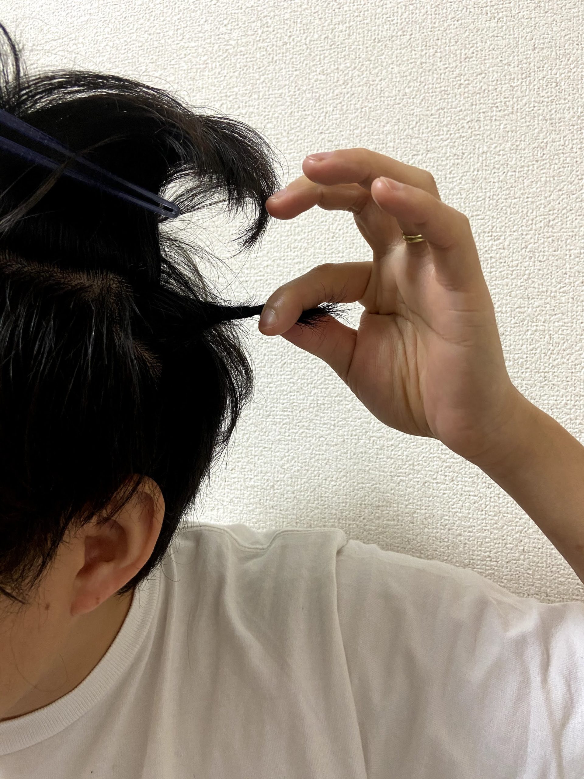 超簡単 自宅用 メンズカットの毛量を梳く方法 南大分の美容室tii 原田タカヒロのブログ