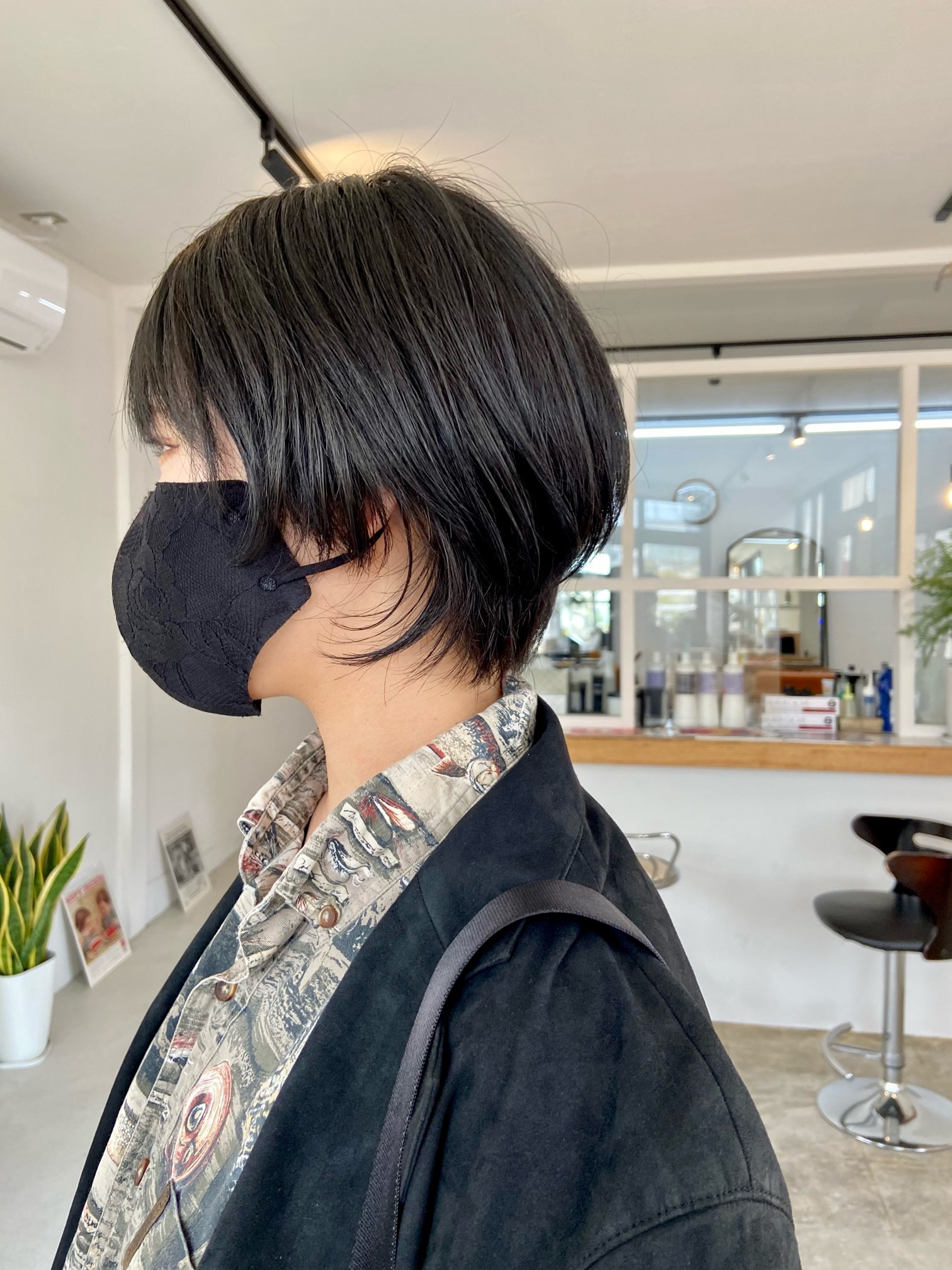 ショートヘアからウルフに伸ばしていく予定のヘアスタイル 南大分の美容室tii 原田タカヒロのブログ